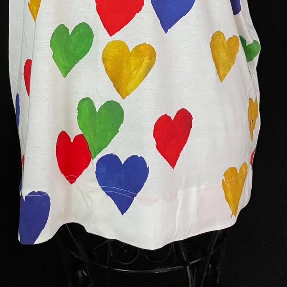 Gorgeous Akris Heart Prints Cotton Top: Size L/XL - Picture 12 of 12